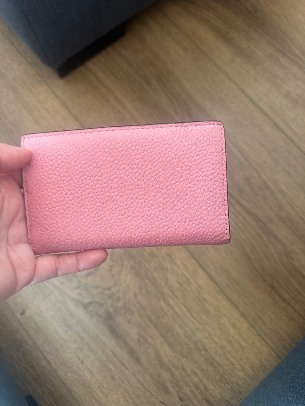 Kate Spade New York Bradley pebbled leather Wallet in Rococo Pink - Picture 2 of 6